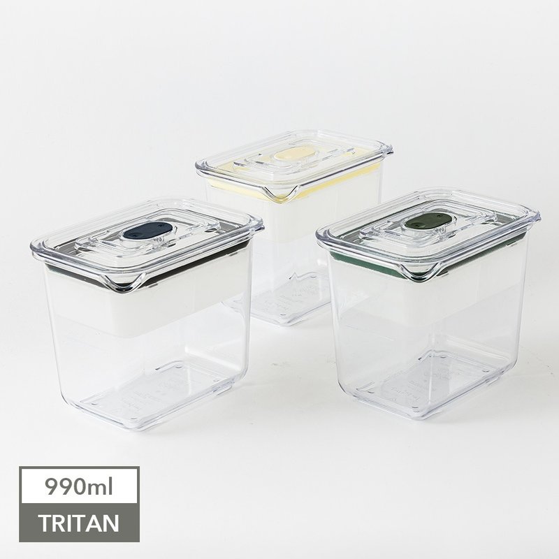 Latchlok Click 系列 TRITAN 保鲜盒 (2B) 990ml - 共三色 - 便当盒/饭盒 - 塑料 透明