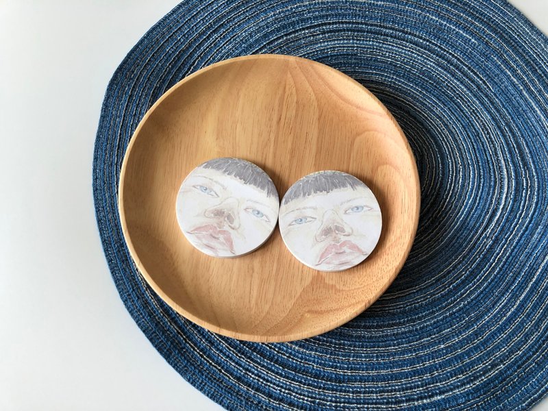 便利贴－怪脸 - 便条纸/标签贴 - 纸 粉红色