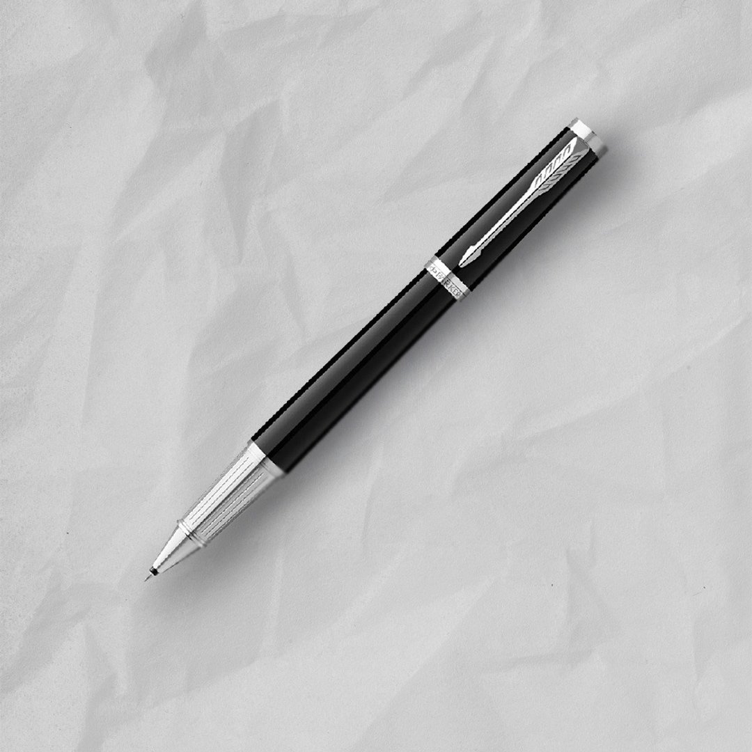 PARKER 派克 精英系列 丽雅黑白夹 钢珠笔 免费刻字 (原厂正货) - 钢珠笔 - 其他金属 黑色