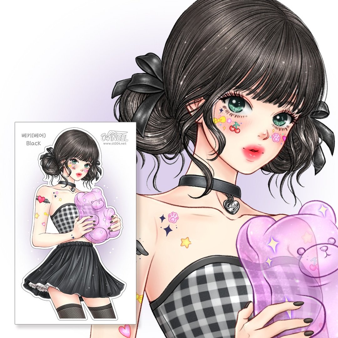 becky(bear) 贴纸 - 贴纸 - 纸 