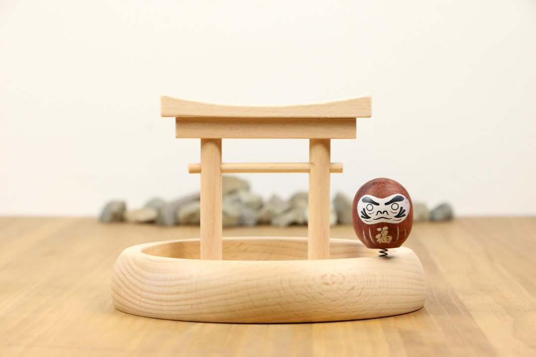 【转运来】DARUMA福神座礼物  礼品 - 收纳用品 - 木头 