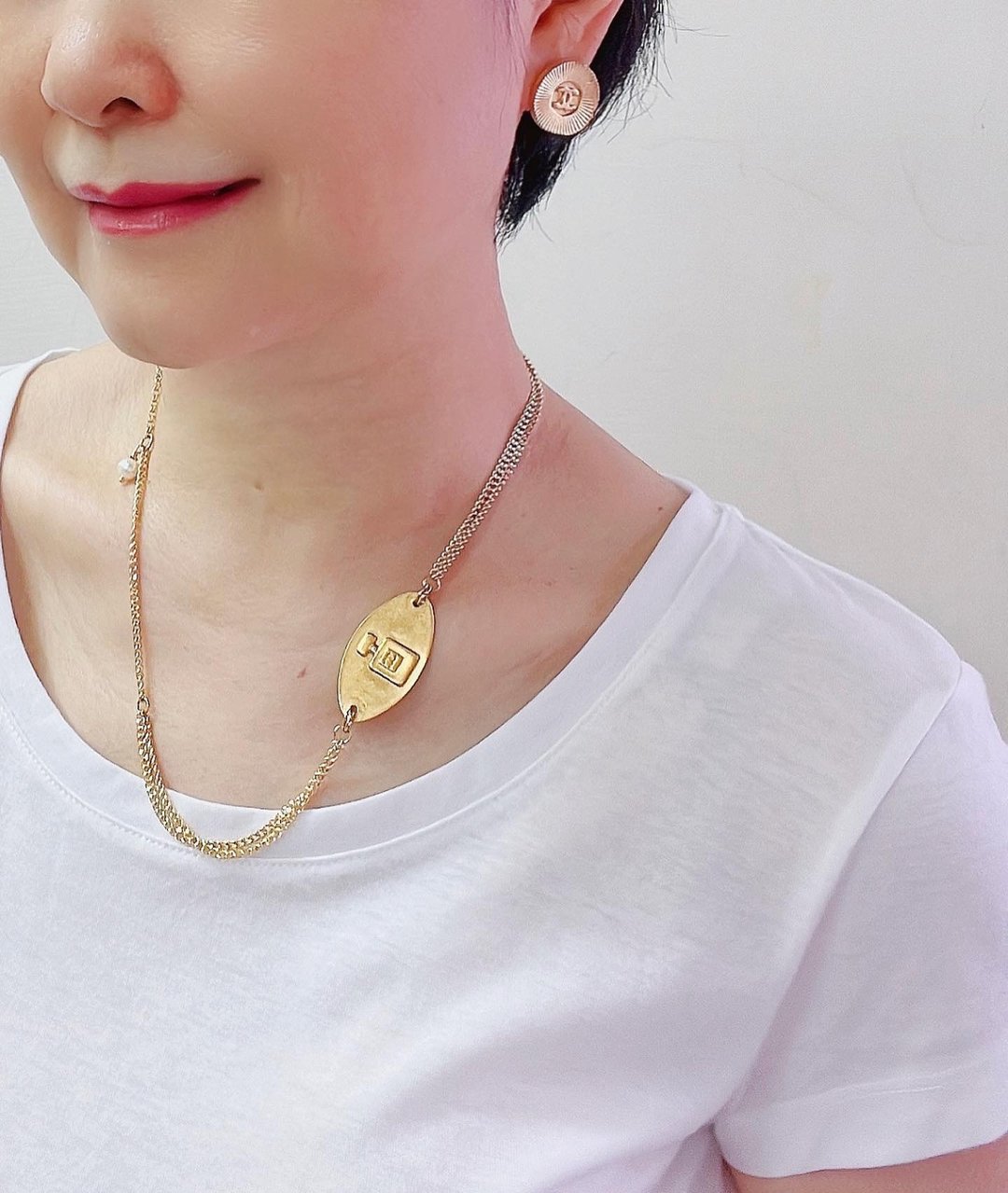 老件新作 Chanel 坠子长链 手链 Reworked - 项链 - 其他金属 