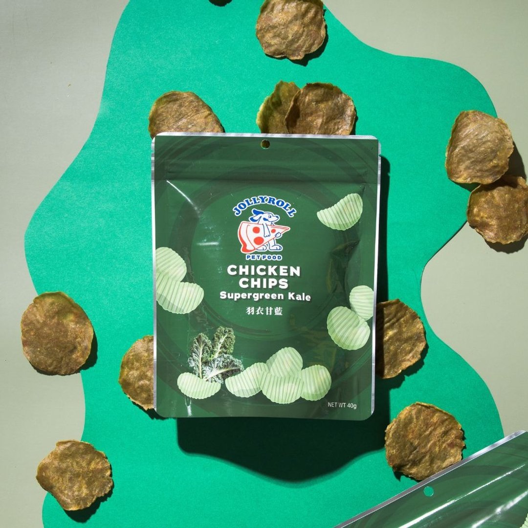 喜翻 JOLLYROLL Chips 鸡肉洋芋片 - 羽衣甘蓝 40g - 零食/点心 - 其他材质 