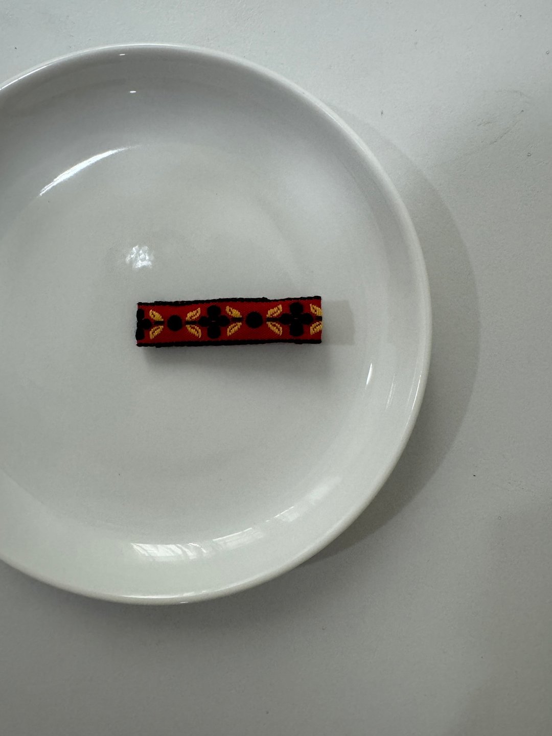 剪影花刺绣/鸭嘴夹款 - 婴儿饰品 - 聚酯纤维 多色