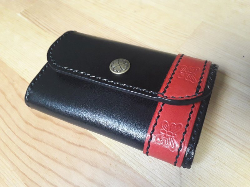 植鞣牛皮 手作手染名片包 名片盒 证件袋 信用卡包 颜色可定制 - 名片夹/名片盒 - 真皮 多色