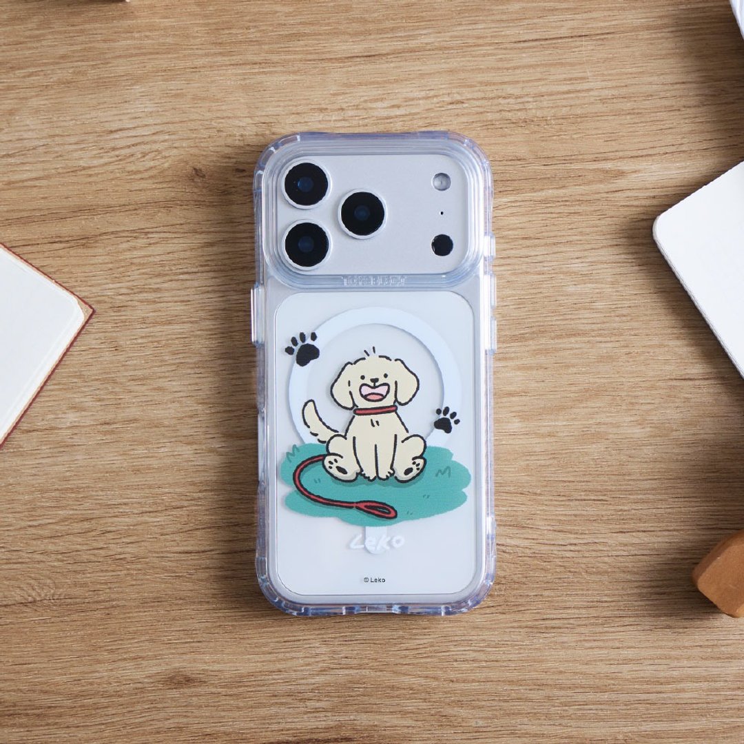 勒狗等你回家抗黄防摔 MagSafe iPhone 手机壳 - 勒狗款 - 手机壳/手机套 - 塑料 多色