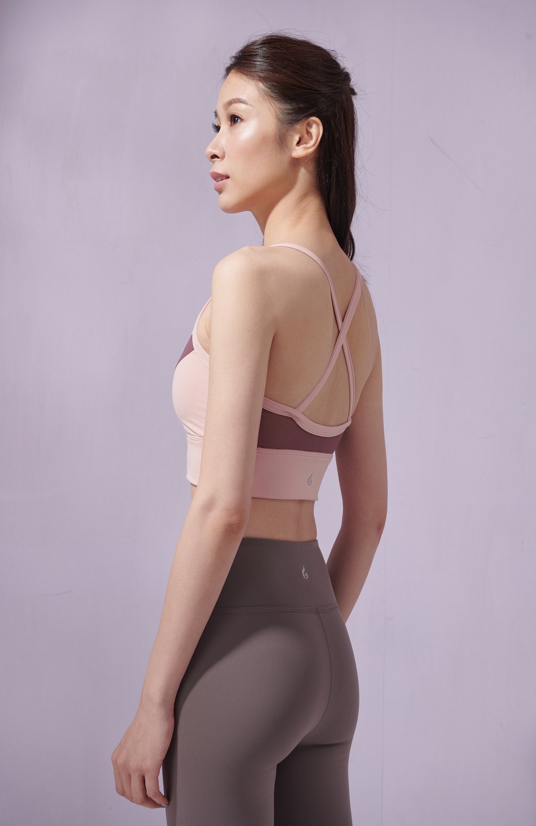 Venus Bra-Bean Red - 女装瑜珈服 - 聚酯纤维 