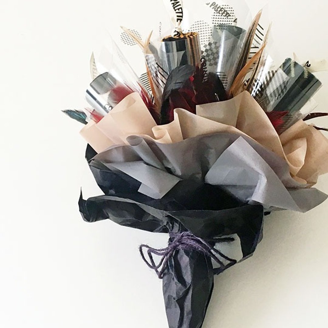 【Anniversary flower 】/ gift / present / birthday / anniversary / dot / dots - 袜子 - 棉 白色