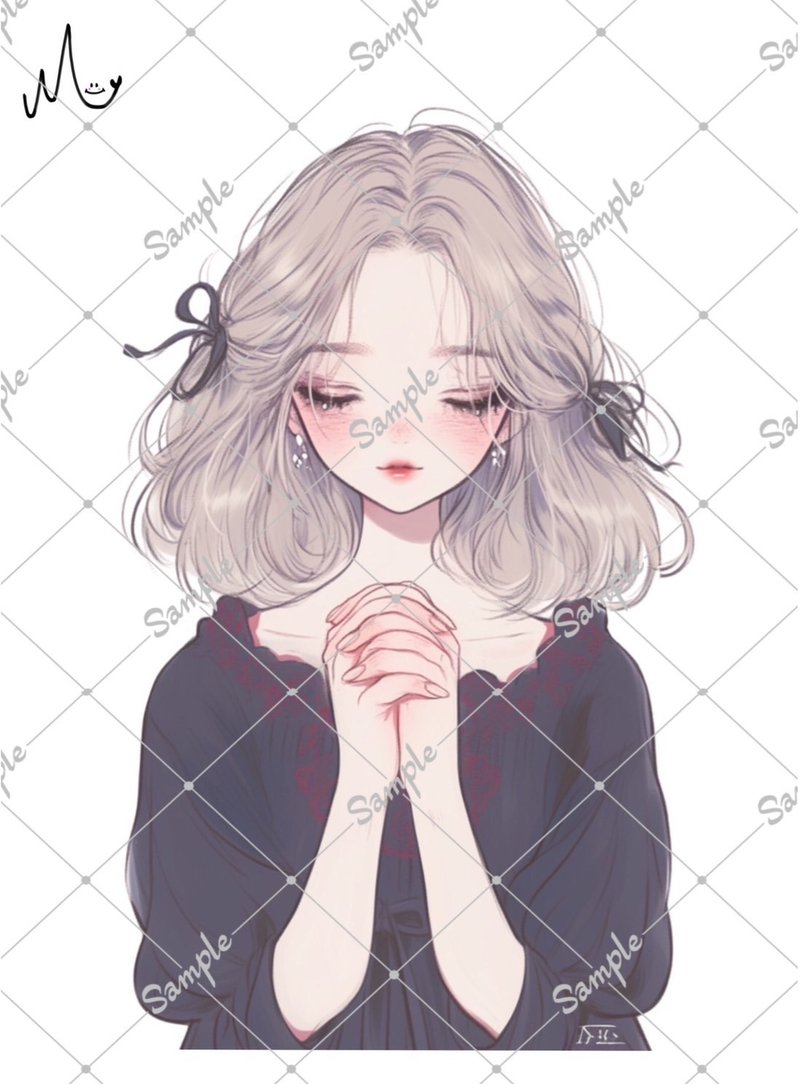 原创人物贴纸 - 贴纸 - 纸 