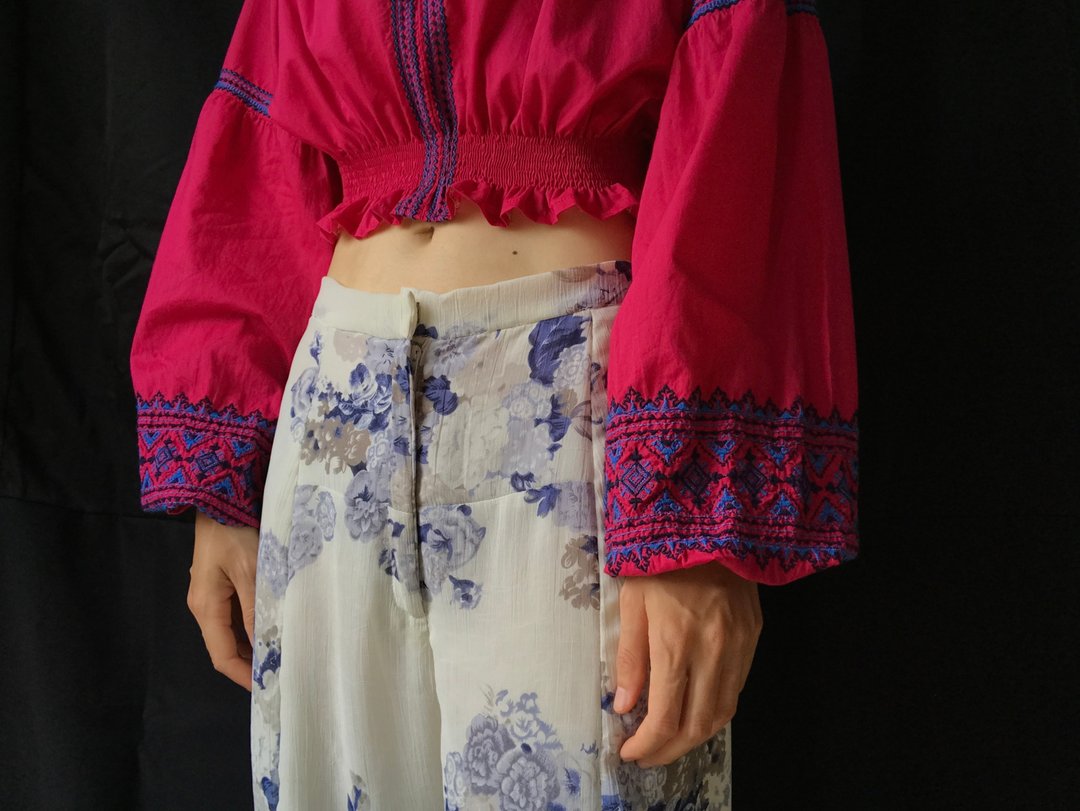 乌克兰刺绣上衣 - 女装上衣 - 棉．麻 