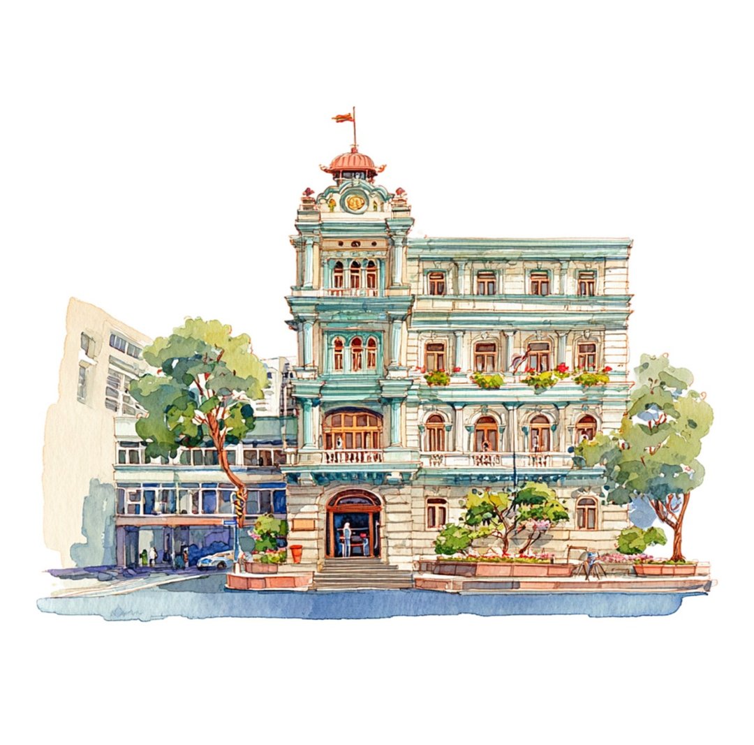 步行街道 PET 纸胶带 - 纸胶带 - 其他材质 多色