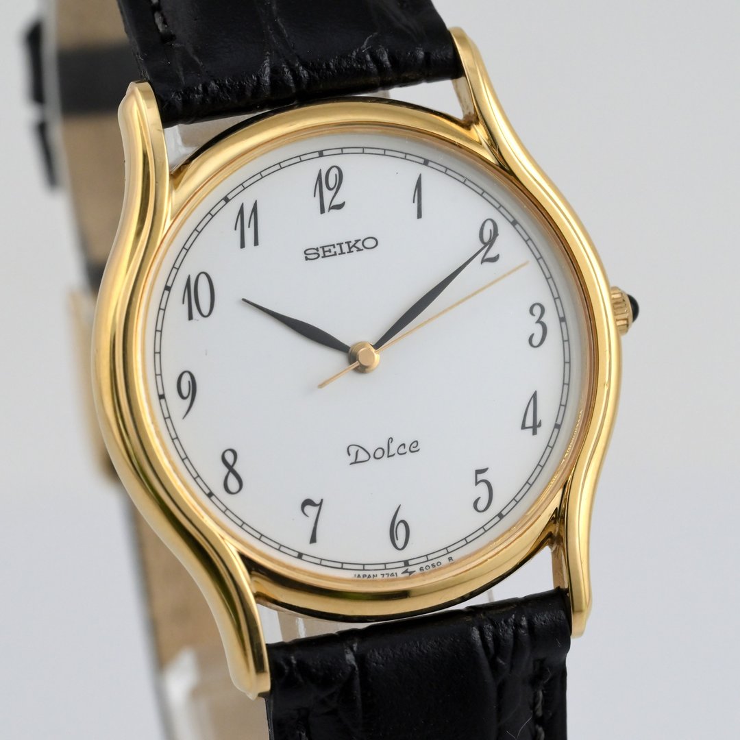 SEIKO Dolce 32mm 石英腕表 白色表盘 SGP30 古董款 Ref.7741-6030 中性款 / 男款 - 男表/中性表 - 不锈钢 白色