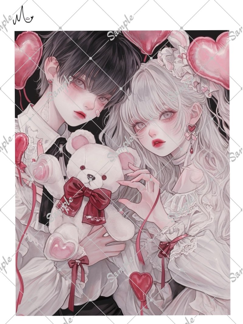 原创人物贴纸 - 贴纸 - 纸 