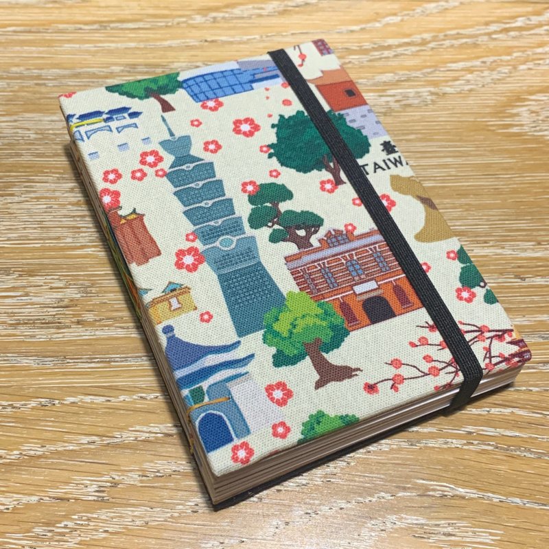 台湾最美的风景 - 2025 无时效 A6 手缝手帐本 - 笔记本/手帐 - 纸 