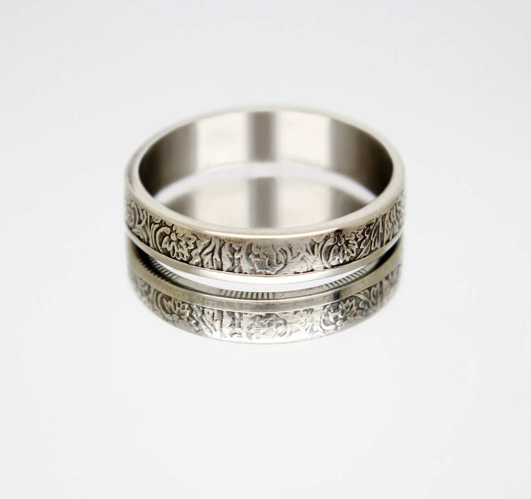 Ukraine Coin Ring 5 hryvnia 2007 Ukraine Jewelry Ukrainian Jewelry coin gift - 戒指 - 其他金属 