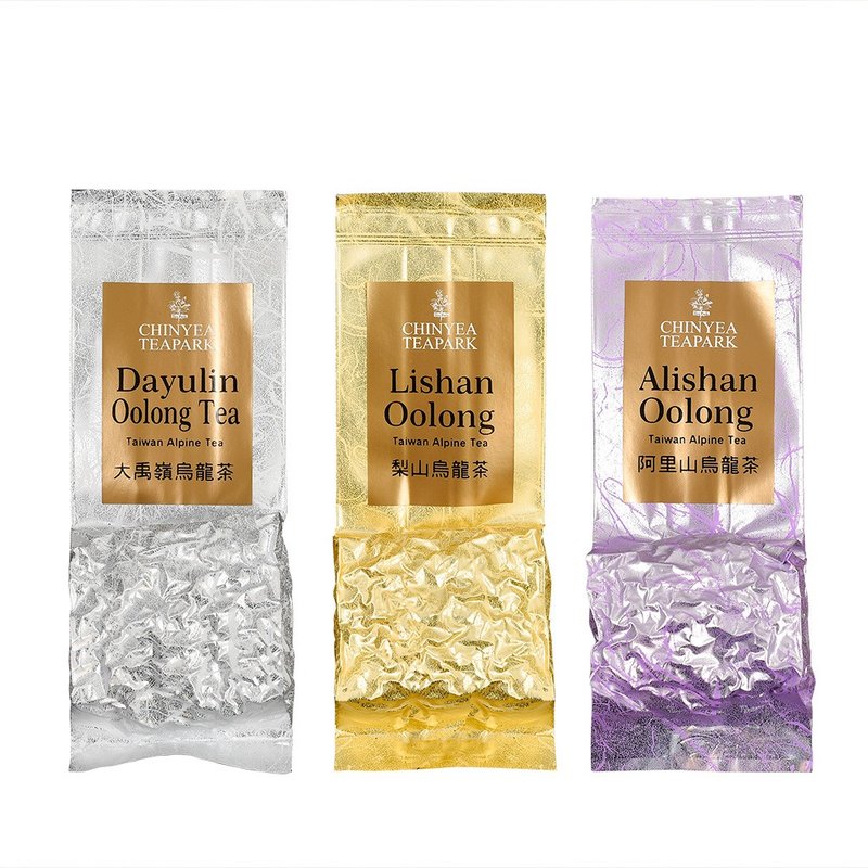 三大台湾高山茶尝鲜组/大禹岭+梨山+阿里山 - 茶 - 塑料 白色