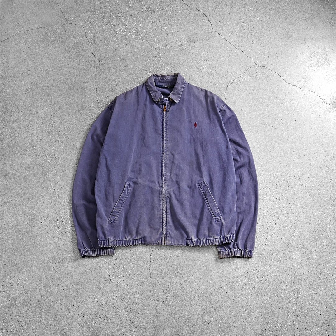 Vintage Polo 灵顿外套 / 古着外套、复古穿搭、Ralph Lauren - 男装外套 - 其他材质 蓝色