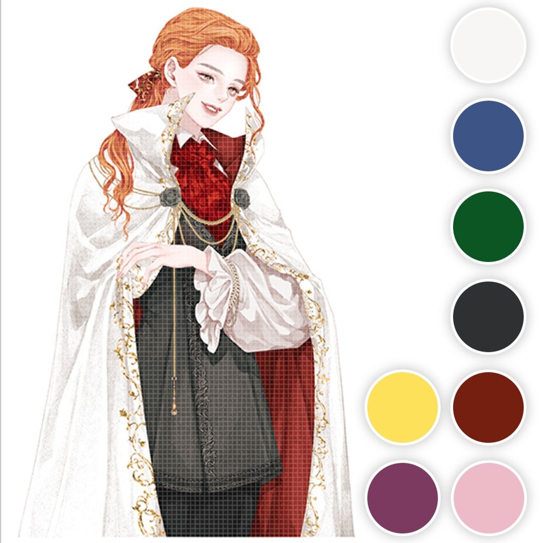 Vampire (8色) 36入 (honne market) 人物贴纸 少女贴纸 黑浣熊 - 贴纸 - 纸 