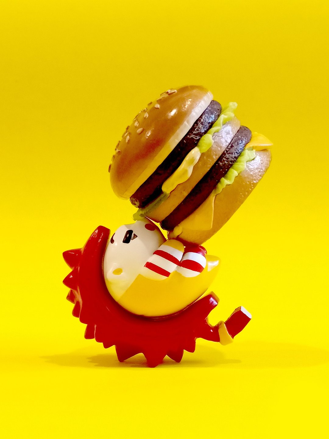 Mentu Happy Meal - 摆饰 - 树脂 红色