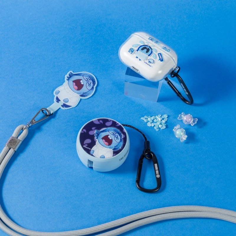 迪士尼 阿愁 忧忧 PD快充多合一伸缩镜面充电线 便携可伸缩式 - 充电宝/传输线 - 其他材质 白色