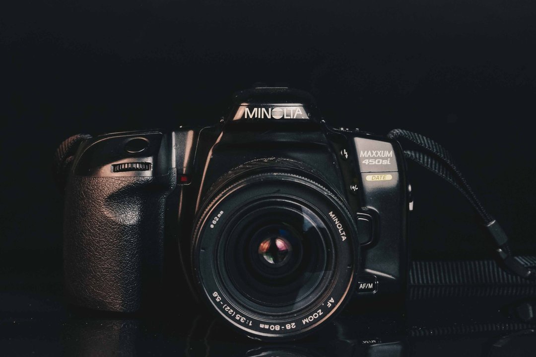 Minolta maxxum 450si+AF 28-80mm f3.5-5.6 #135底片相机 - 相机 - 其他金属 黑色