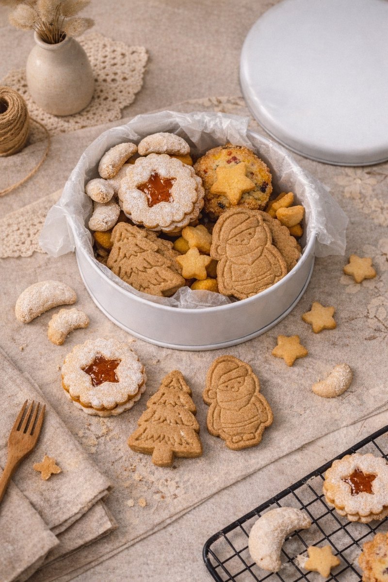 差一点迟到的圣诞礼物 - 手工饼干 - 新鲜食材 