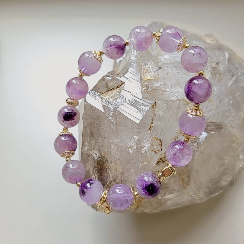 人际贵人招财桃花/粉紫超七手链 水晶 手链 水晶手链 - 手链/手环 - 水晶 