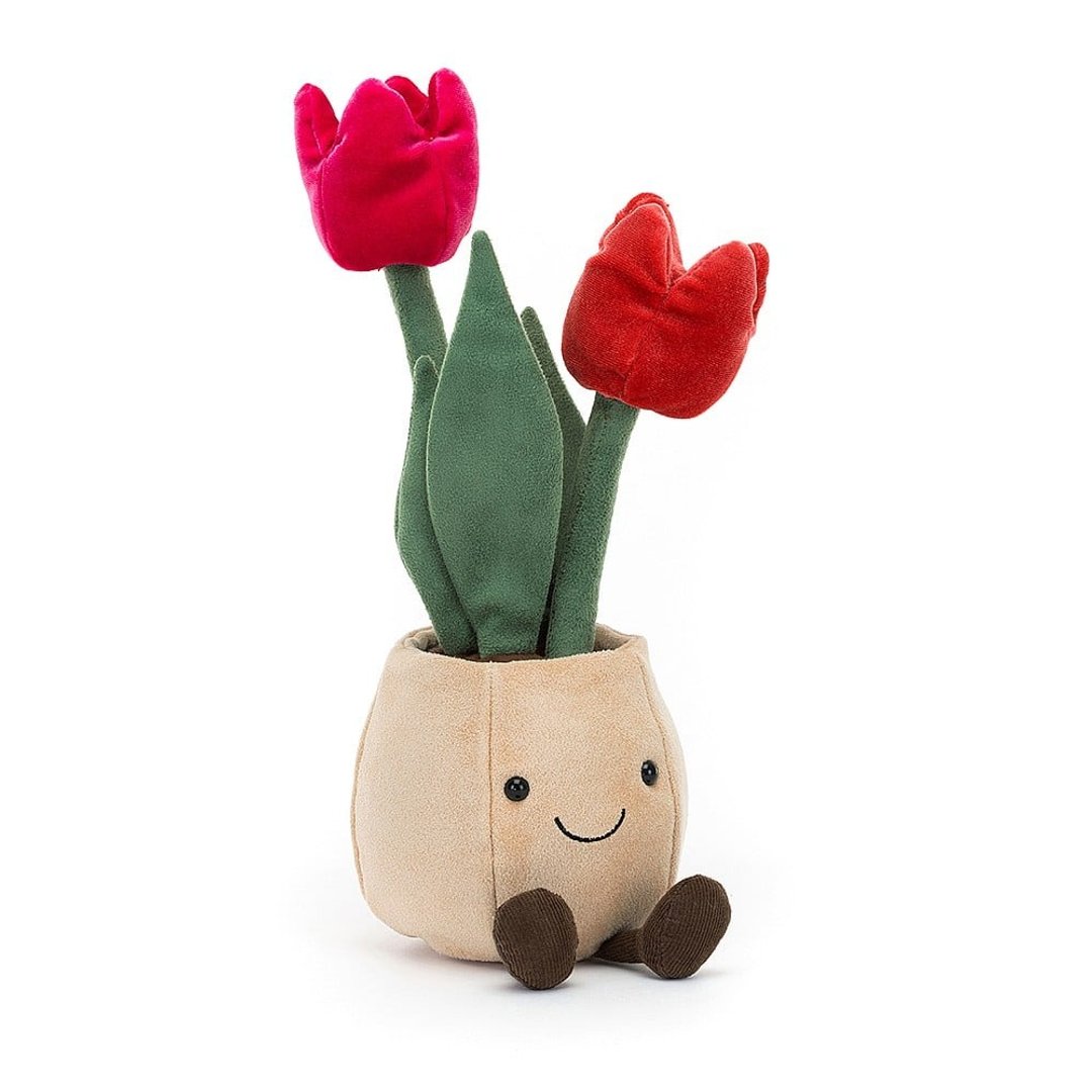 Amuseable Tulip Pot 趣味郁金香盆栽 - 玩偶/公仔 - 聚酯纤维 红色