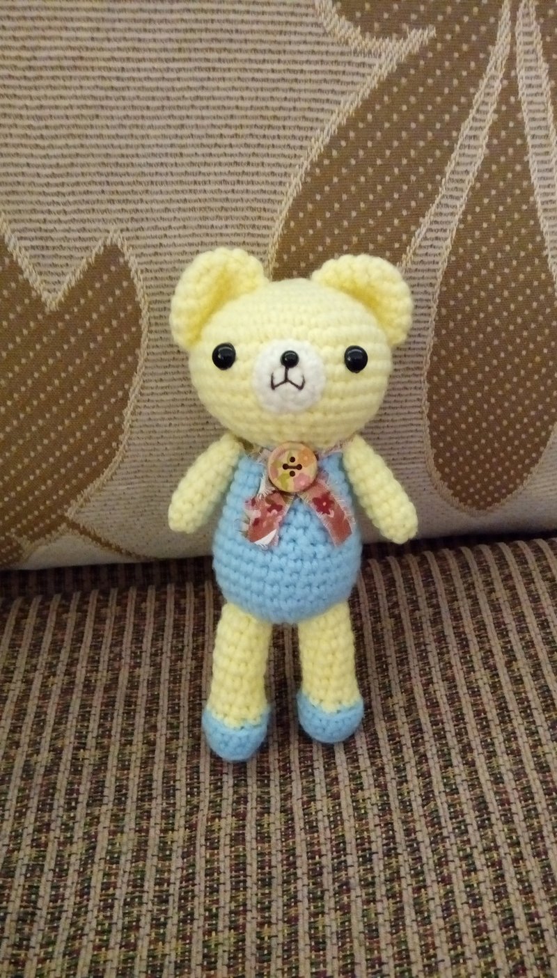 宜兰 钩针编织课程 素体熊手作毛线娃娃 初学者可 - 编织/羊毛毡/布艺 - 棉．麻 