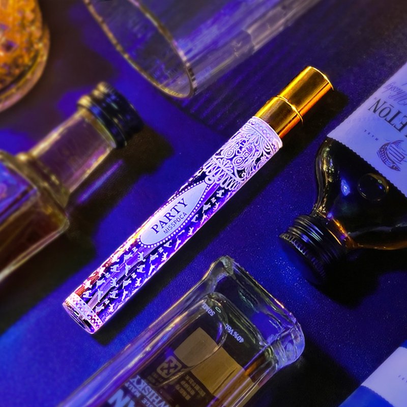 【猫奴的蓝调时光】随身淡香水礼盒 | Party 摩登派对 - 香薰/精油/线香 - 精油 黄色