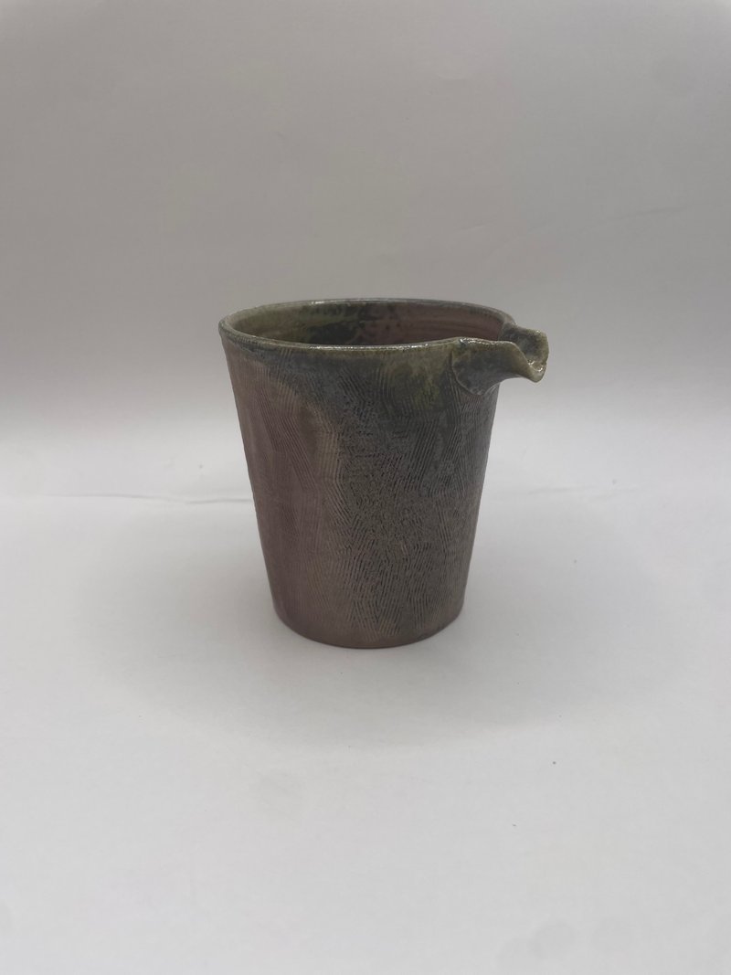 柴烧刀削肌理茶海 - 茶具/茶杯 - 陶 金色