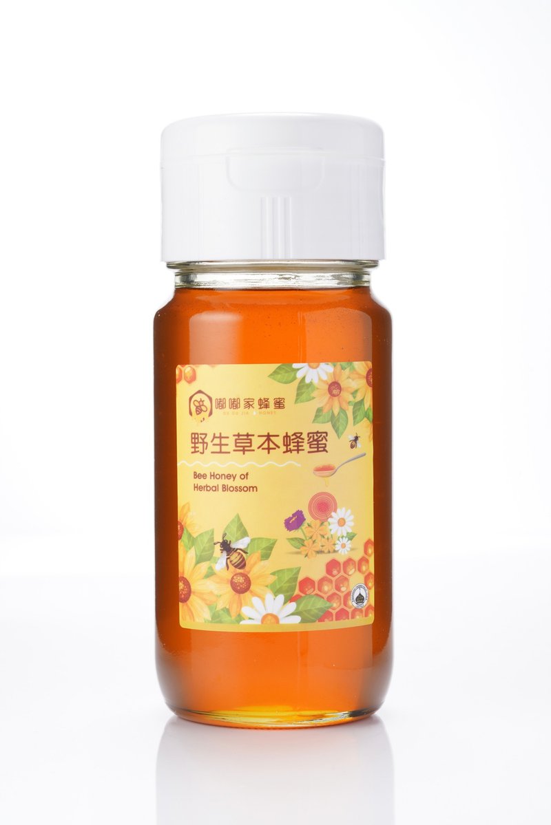 【嘟嘟家蜂蜜】完熟蜂蜜 | 野生草本蜂蜜 700g - 蜂蜜/黑糖 - 新鲜食材 橘色
