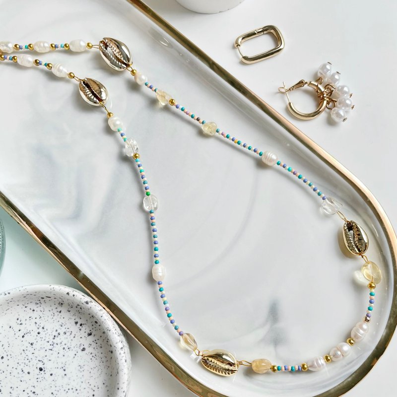 Glasses and mask chain - 口罩繩, 口罩鏈, 眼鏡繩 - 口罩 - 贝壳 多色