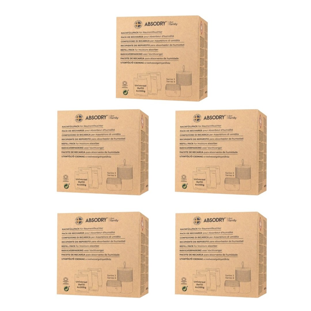 干干好除湿剂补充包 Refill bag 4-pack (Series 3 适用) 5 盒 - 其他小家电 - 其他材质 白色