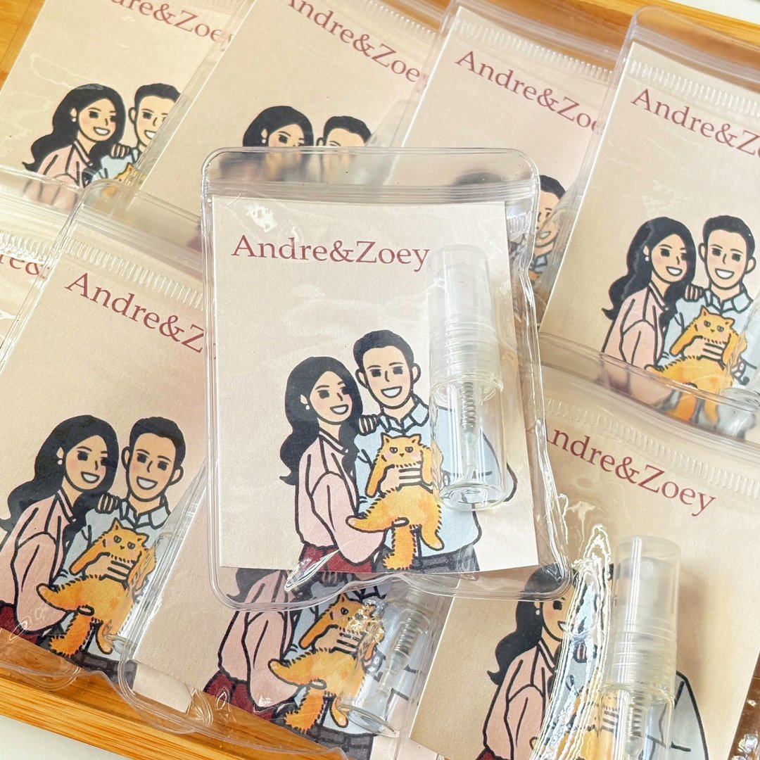 香氛喷雾2mL婚礼小物 企业赠品 活动礼 应援礼 30份起订 - 香薰/精油/线香 - 玻璃 