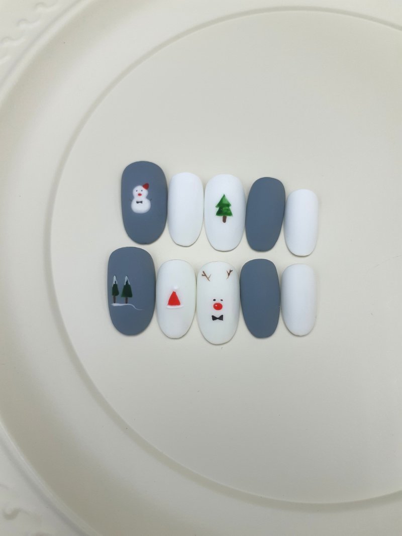 圣诞节/美甲贴片 - 指甲油/指甲贴 - 树脂 多色