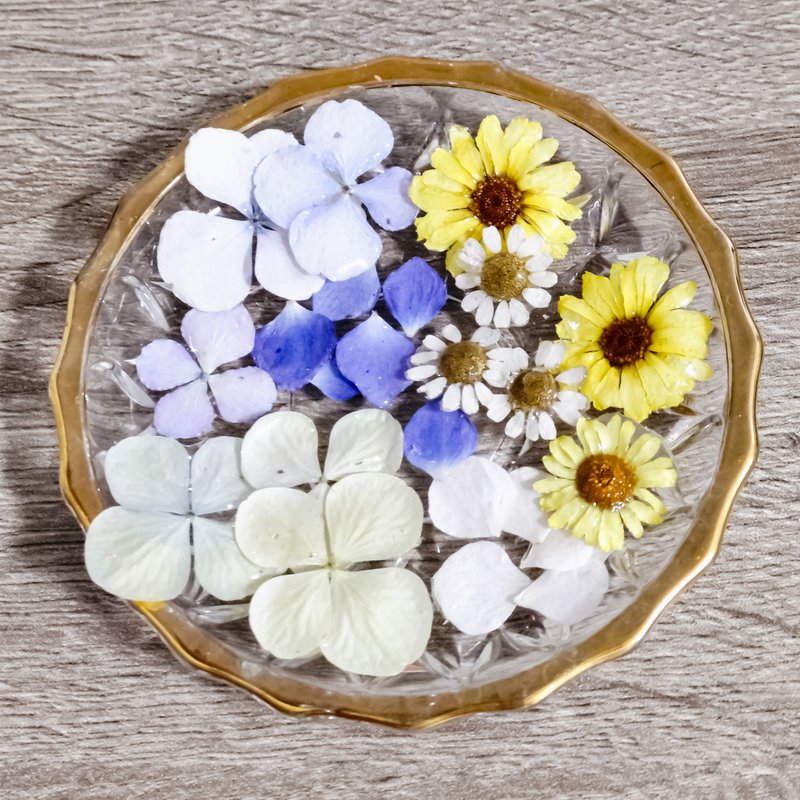 干燥花标签【UV亮光树脂加工】 - 贴纸 - 树脂 多色