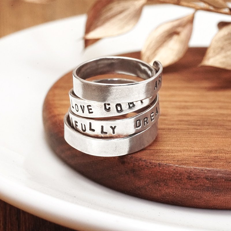 缠绕戒指 银戒体验课 ART64微风南山 银饰手作 金工课程 文化币 - 金工/饰品 - 纯银 