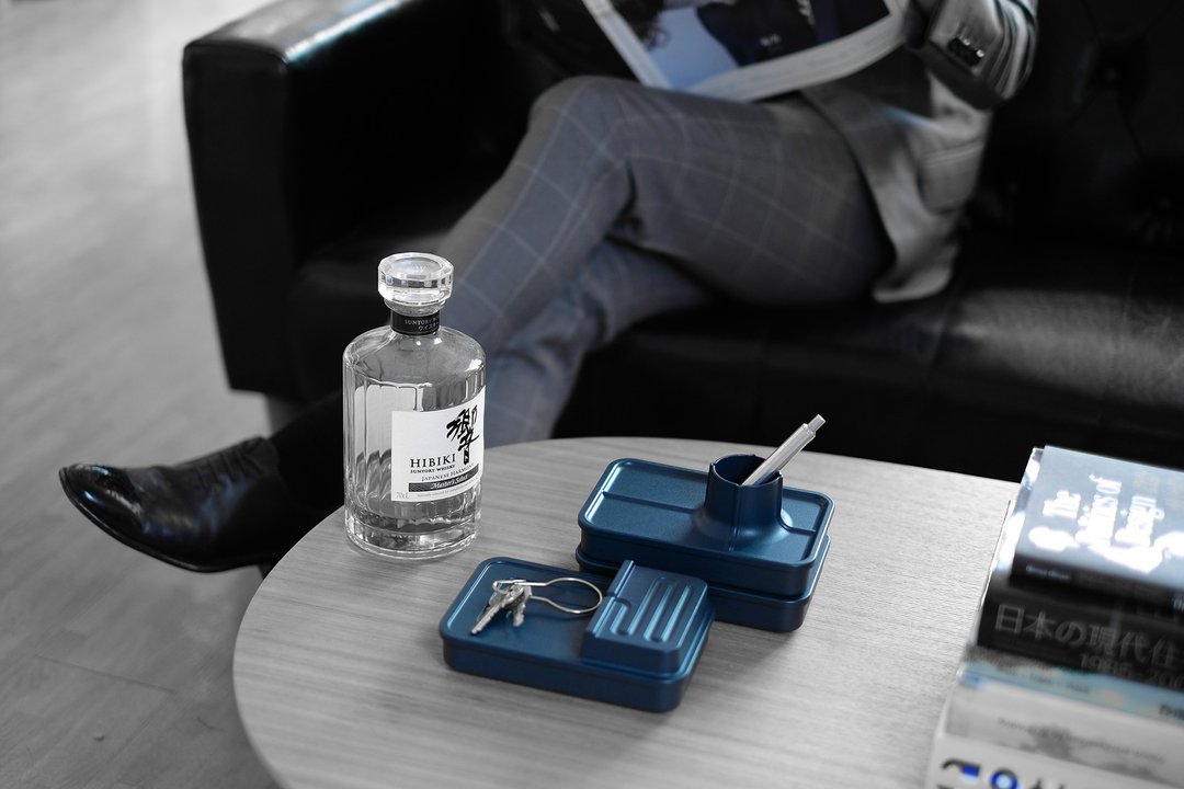 Danzo for Men's Night 地景置物盒－暗夜蓝 (3件组) - 其他 - 其他金属 蓝色