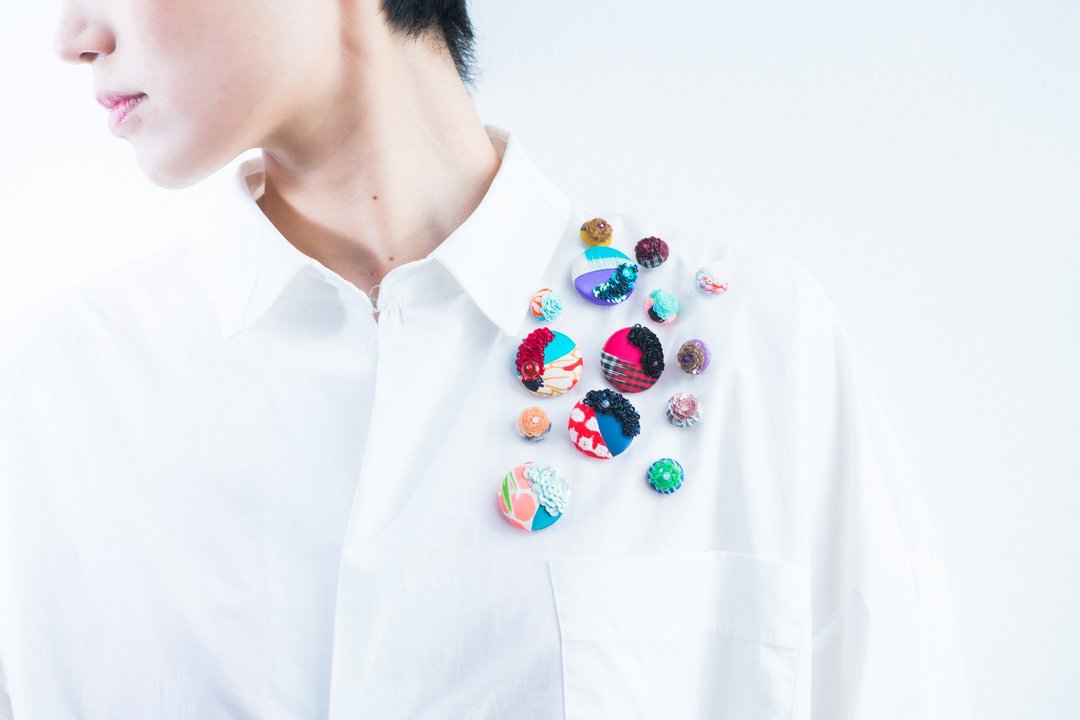 kurumi  brooch - 胸针 - 其他材质 多色