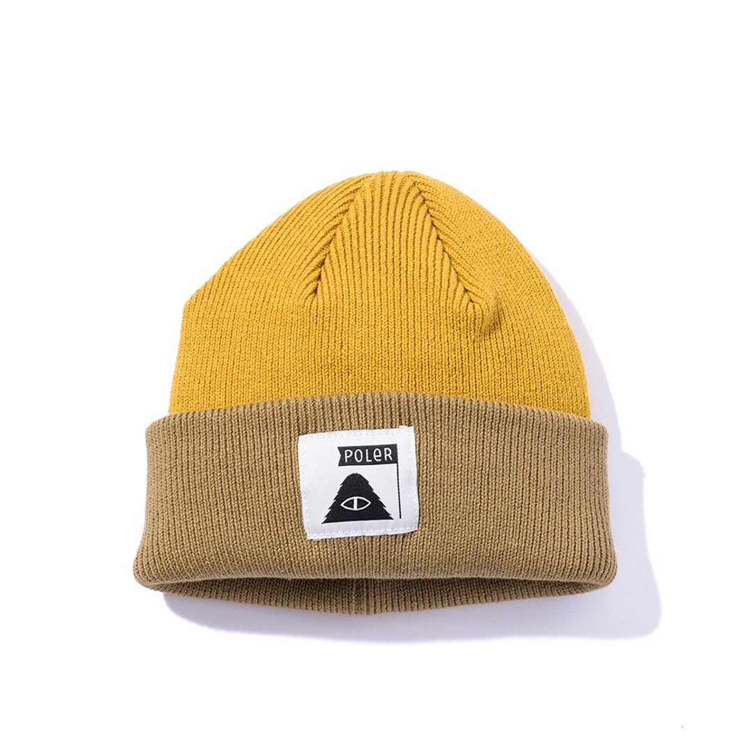 日本限定 POLER TRAILBOSS BEANIE 便帽 / 毛帽 / 棕 - 帽子 - 其他材质 咖啡色