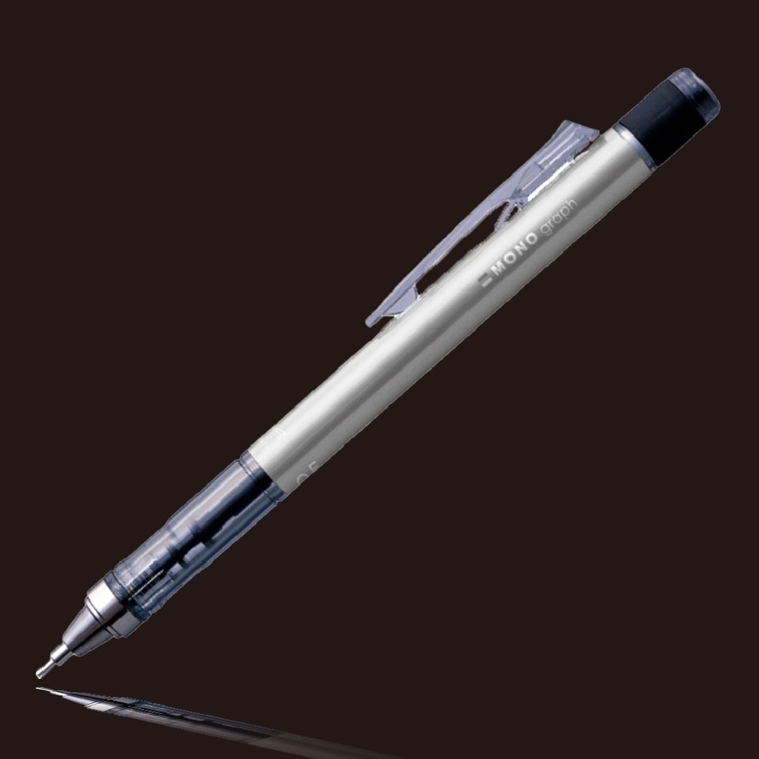 MONO 0.5mm 自动铅笔, (金属色-银色) - 铅笔/自动铅笔 - 其他材质 银色