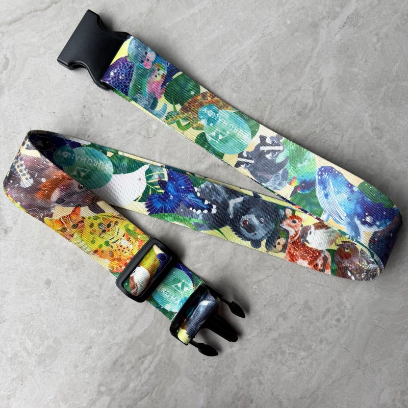 行李束带/ 台湾动物 / 旅行 / 插画 - 行李吊牌 - 聚酯纤维 