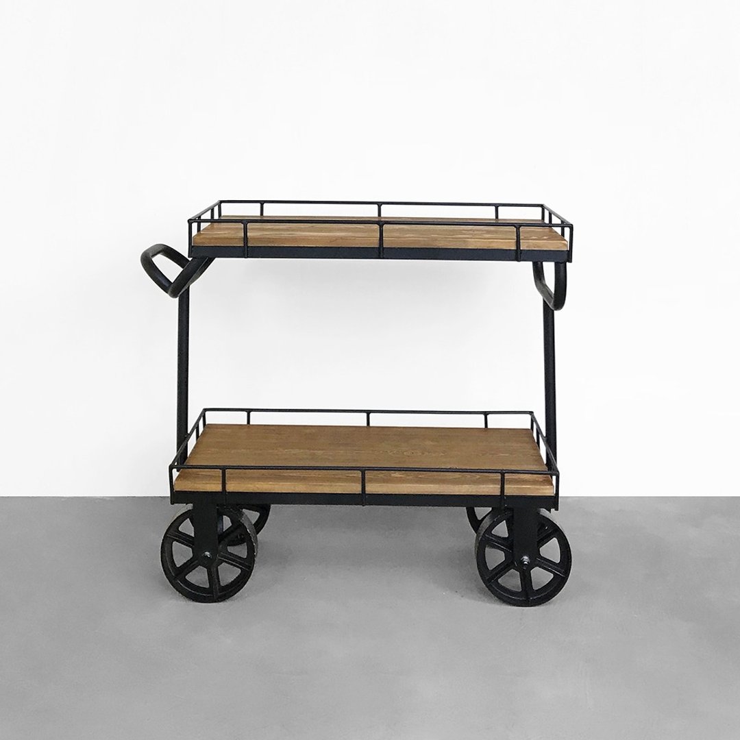 铁木双层餐车 CB076 - 其他家具 - 木头 