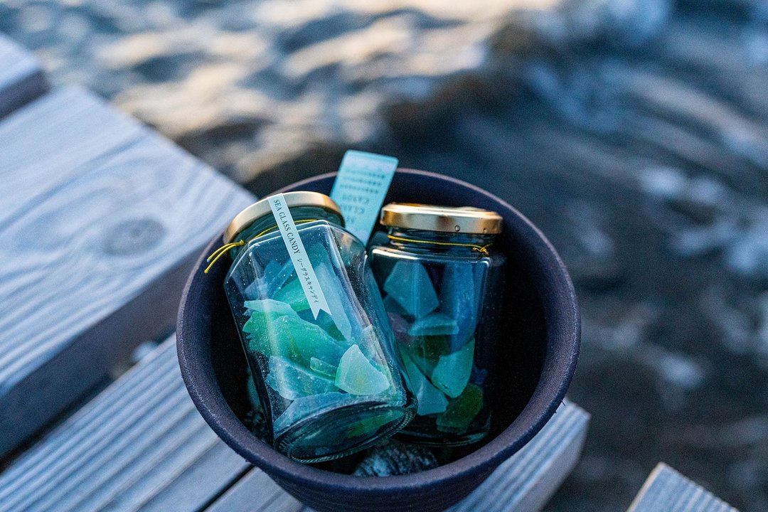 SEA GLASS CANDY sea glass candy gift box set of 80 - 其他 - 玻璃 多色