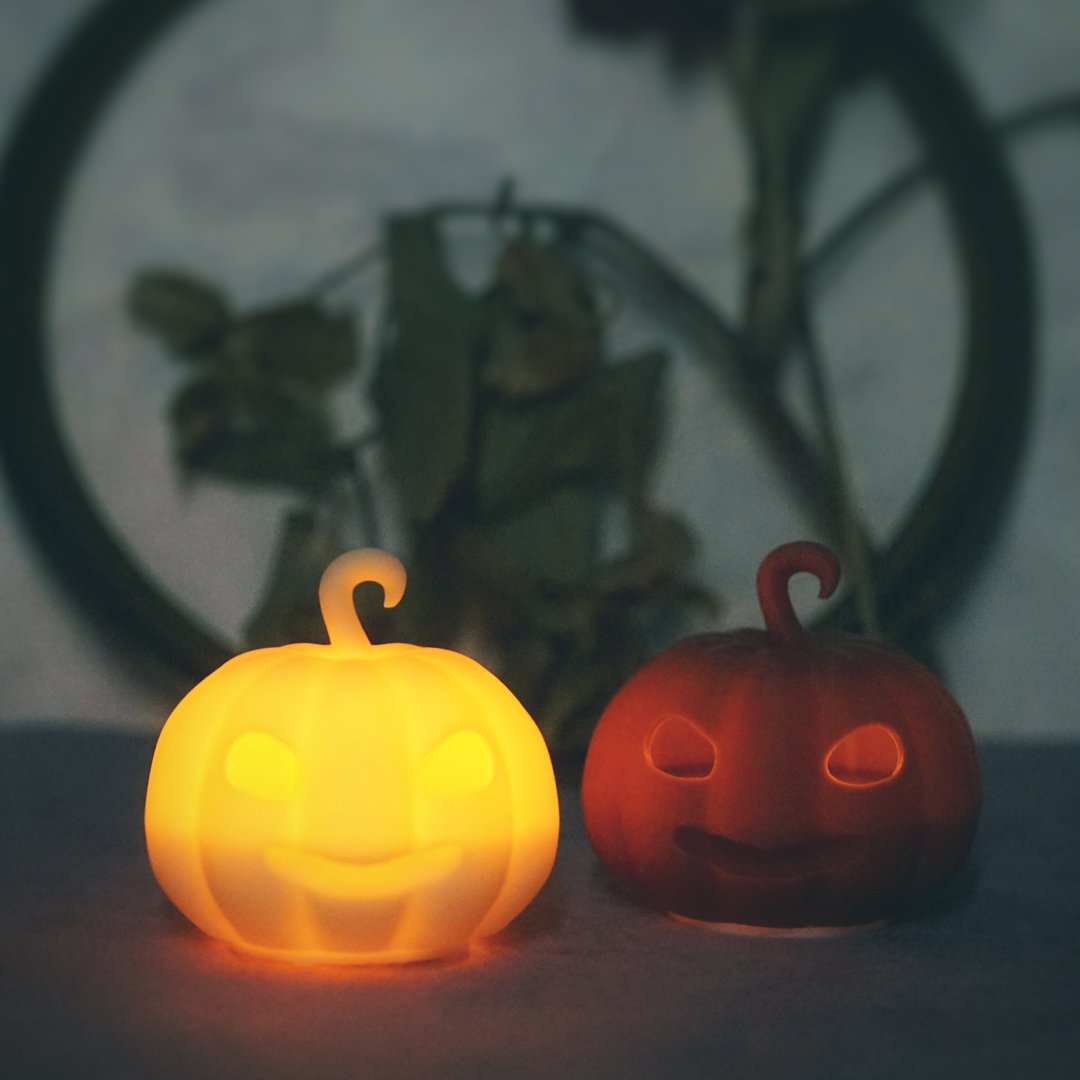 Lamp - HELLOWEEN : Jack-o'-Lantern - 灯具/灯饰 - 树脂 白色
