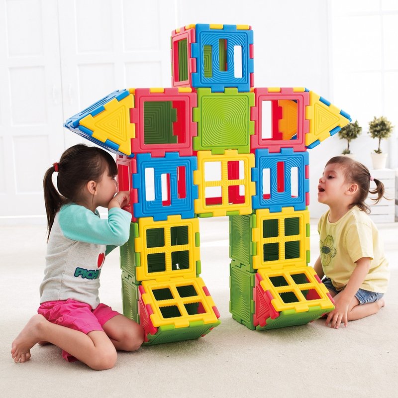 Weplay 巧思积木 (56件组) - 玩具/玩偶 - 塑料 多色