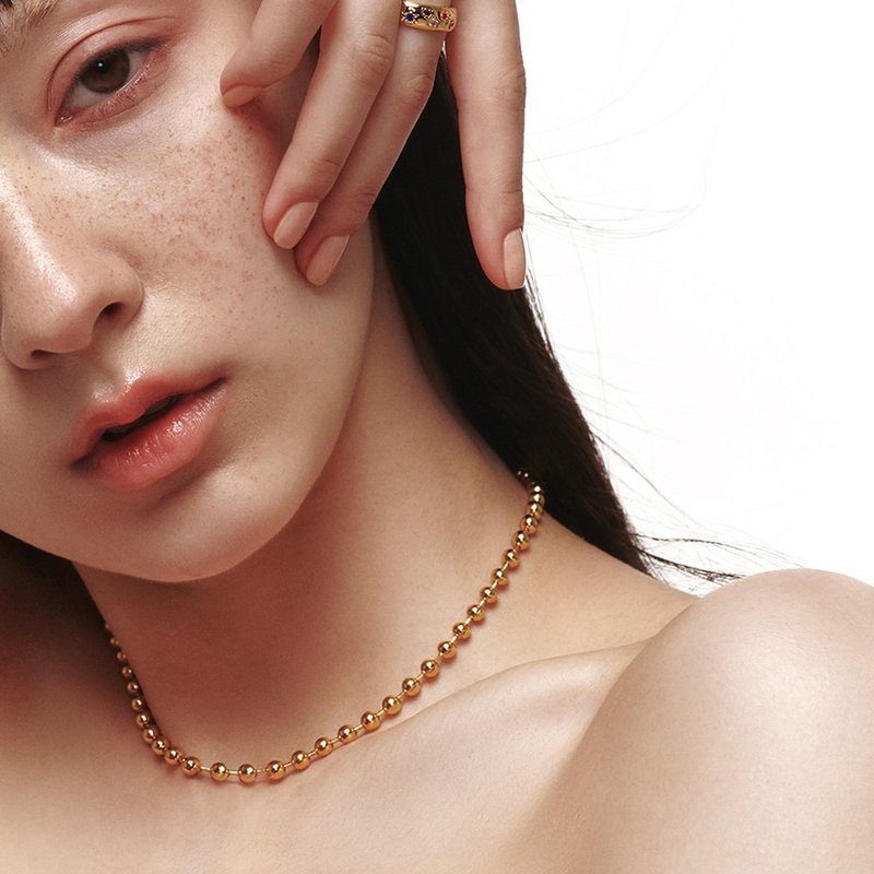 球链项链 - 项链 - 其他金属 金色