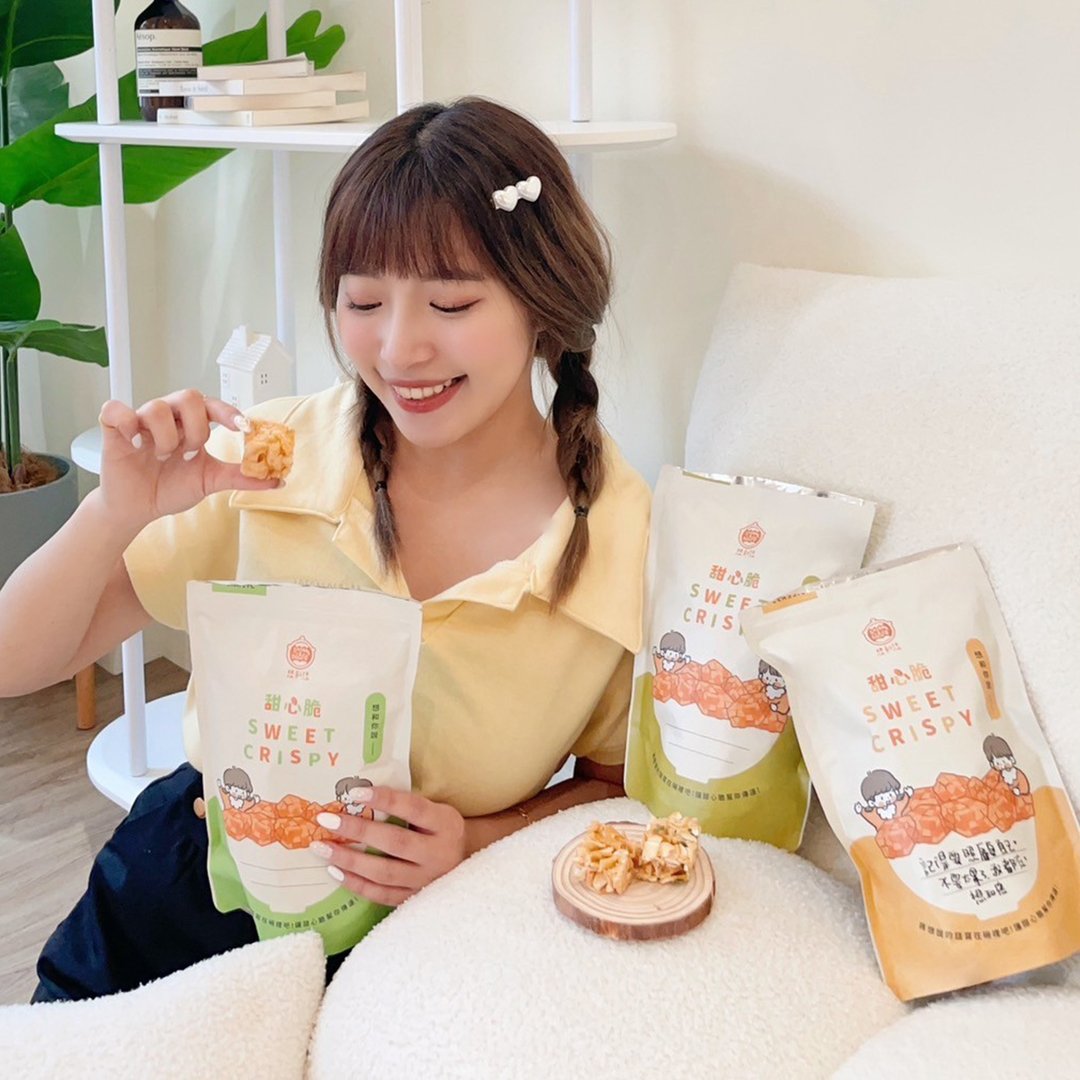 【甜心脆】 18包澎派分享组 办公室必备 团购首选 小资下午茶 - 零食/点心 - 其他材质 橘色