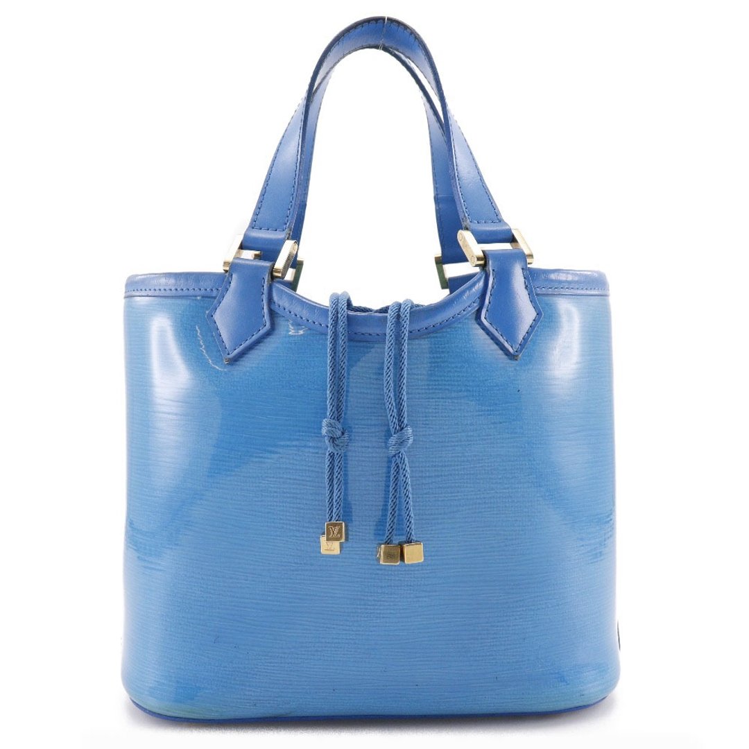 【日本直送】路易威登 LOUIS VUITTON Mini Lagoon Bay 手提包 Epi Plage M92472 毛圈织物 浅蓝色 女性【二手】 - 手提包/手提袋 - 棉 蓝色